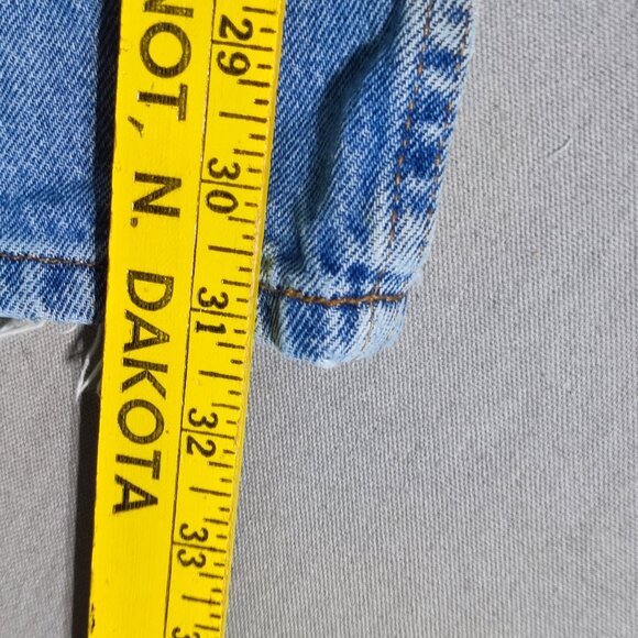 L.L.Bean jeans man's size 38X32 medium washed denim blue classic fit straight - Picture 11 of 12